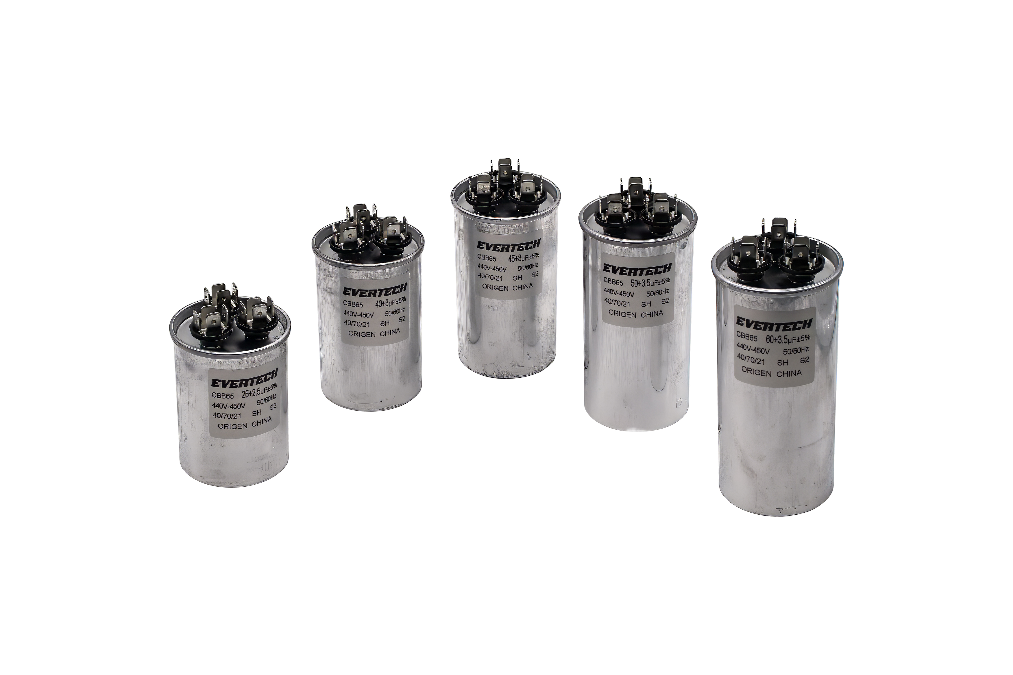 CAPACITOR45+3 UF 440V/450V EVERTECH